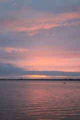 atardecer interesante