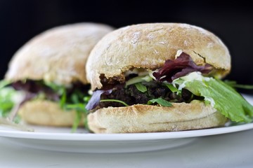 Delicious Vegetarian Burger