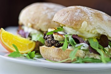 Delicious Vegetarian Burger