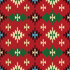 Fototapeta premium vintage geometrical wallpaper or cloth pattern 