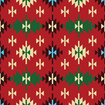 vintage geometrical wallpaper or cloth pattern 