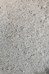 Ice crystal structure