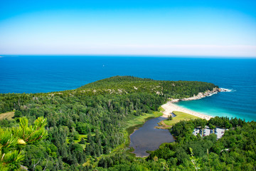 Fototapeta premium Sand Beach - Acadia National Park