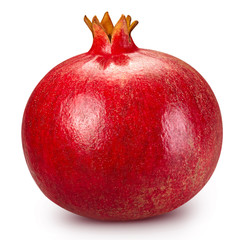 pomegranate fruit isolated