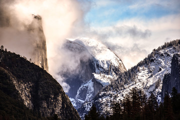 Half Dome in the Mist