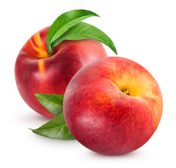 Peach fruit slice