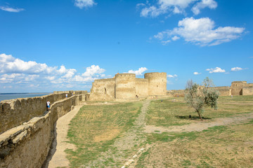 Fototapeta na wymiar The Akkerman Fortress is a historical and architectural monument.