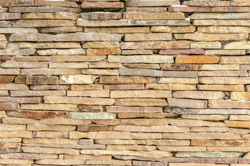 Sandstone brick wall texture background design
