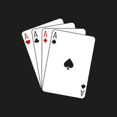 Playing cards.Vector.