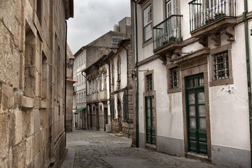 Fototapeta na wymiar Braga, historical Center. Portugal.