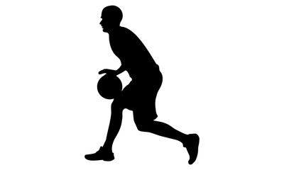 player run while processing the ball