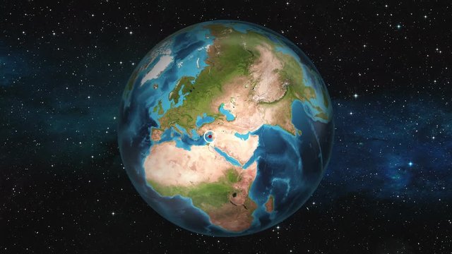 Earth Zoom In - Episkopi Cantonment, Cyprus