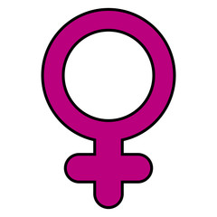 Female gender symbol