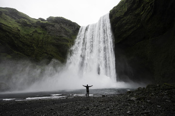 Giant waterfall