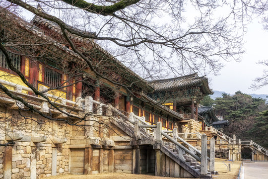 cheongungyo and baegungyo in bulguksa temple