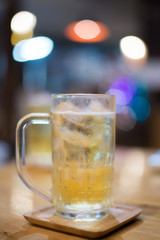 beer of glass