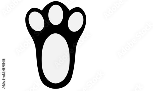 Free Free Rabbit Paw Svg 911 SVG PNG EPS DXF File