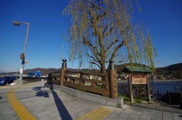 京都府の宇治橋