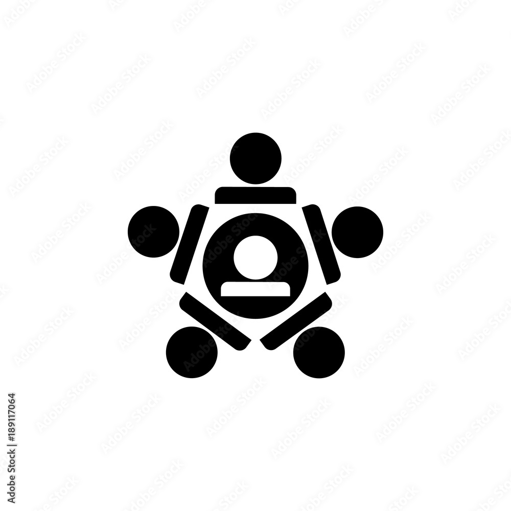 Poster mutual help of the team icon. elements of teamwork icon. premium quality graphic design icon. simple