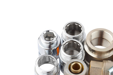 Set of plumbing fitting