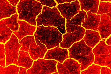 magma Background, The red crack abstract for background