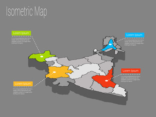 India map infographics