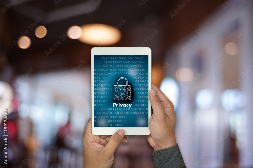 Poster privacy access login performance identification password passcode and privacy