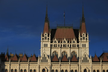 Fototapeta premium Parliment Building of Hungary in Budapest