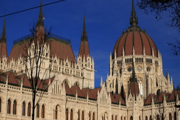 Fototapeta premium Parliment Building of Hungary in Budapest