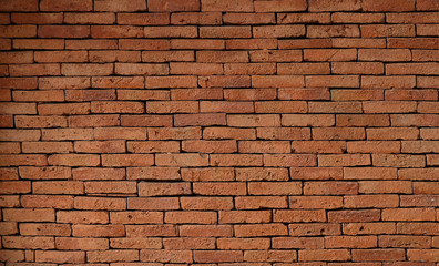 old red brick wall, background 