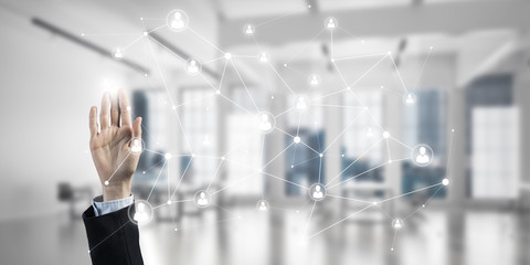 Modern wireless technologies for business and connecting people 