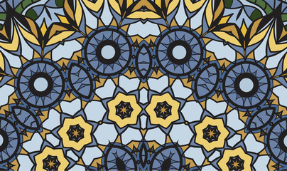 Antique geometric background