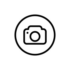 Camera flat icon