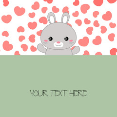 rabbit vector illustration