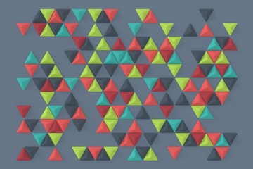 Modern wall. 3D rendering.