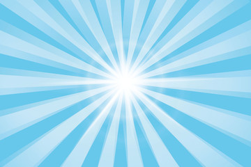 Sun rays illustration. Vector background.