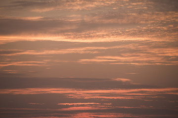 Golden light in the sky.  Abstract background.