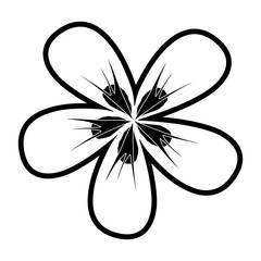 Naklejka premium flower design vector illustration