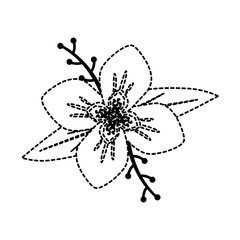 flower design  vector  illustration