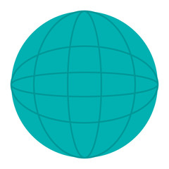 sphere planet isolated icon vector illustration design