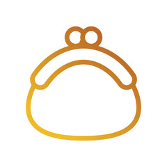  coin purse  vector illustration