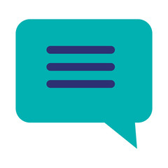 speech bubble isolated icon vector illustration design