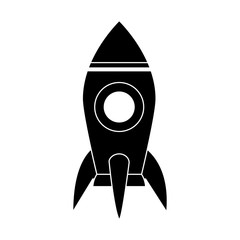 Rocket start up symbol icon vector illustration graphic design