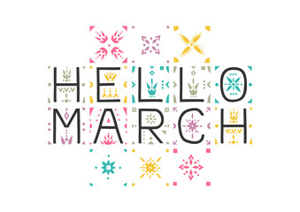 The letter composition 