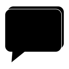 Naklejka premium speech bubble isolated icon vector illustration design