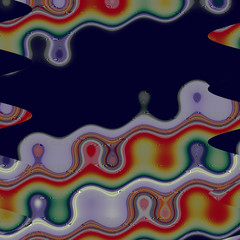 Abstract image, colorful graphics, tapestry