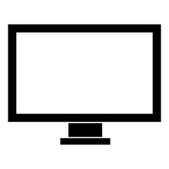 monitor computer isolated icon vector illustration design