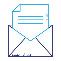 mail envelope isolated icon vector illustration design