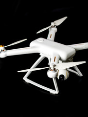 Drone with built-in camera that records to 4k,