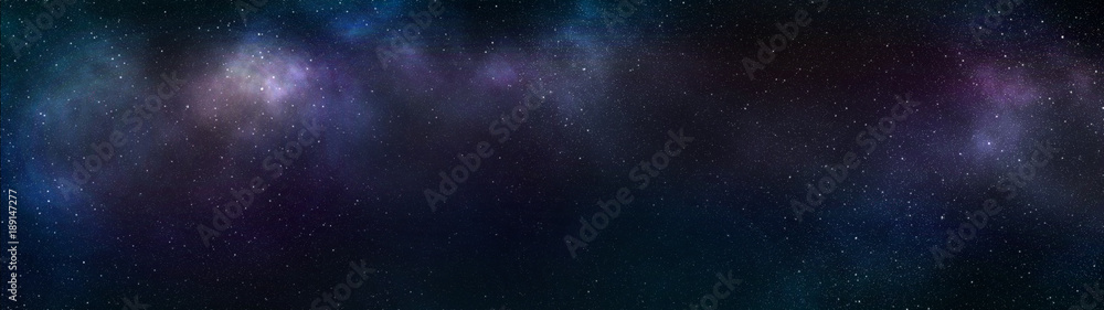 Wall mural constellation stars in the universe galaxy background
